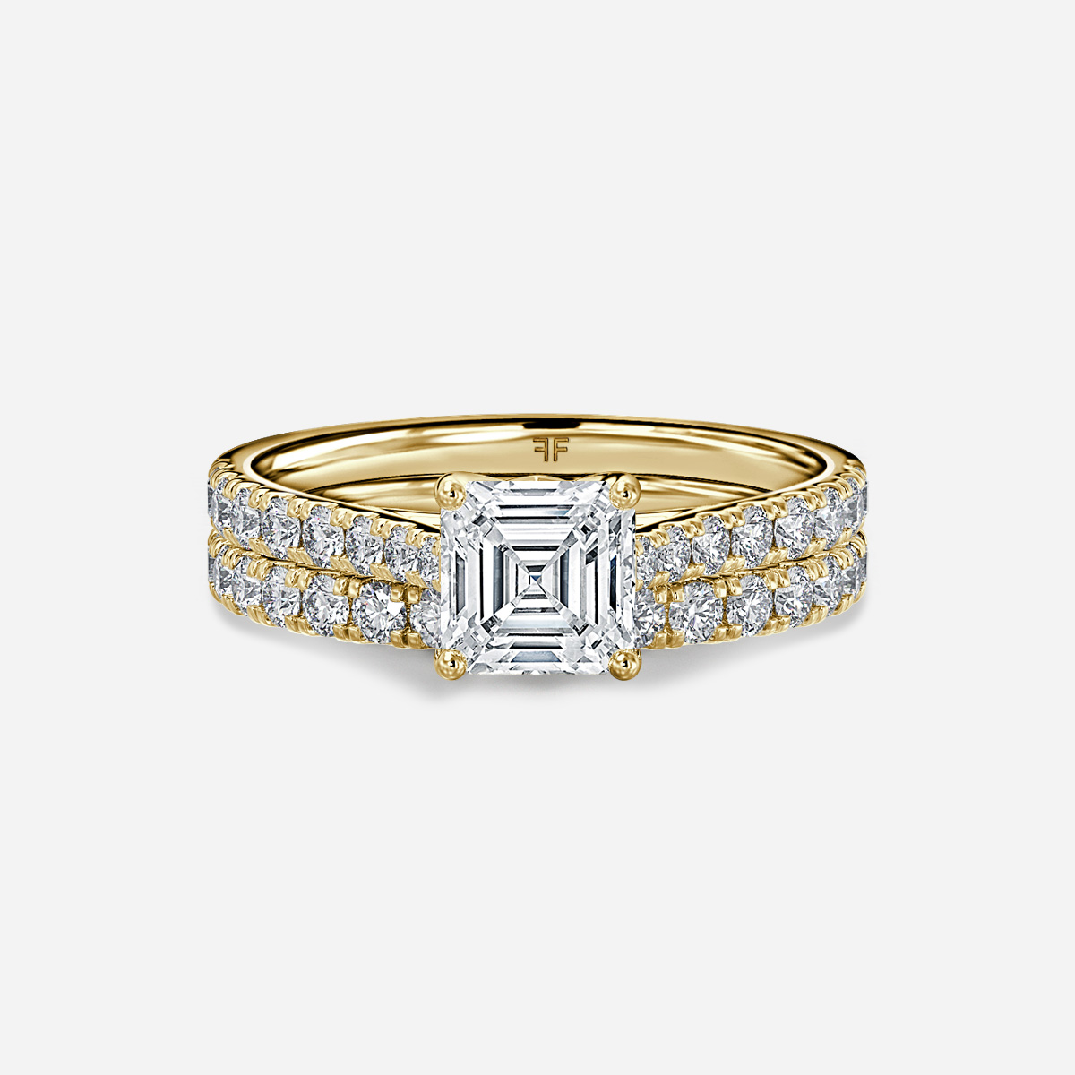 Aerin Pavé Band Bridal Set