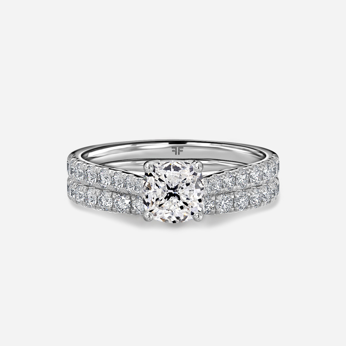 Aerin Pavé Band Bridal Set