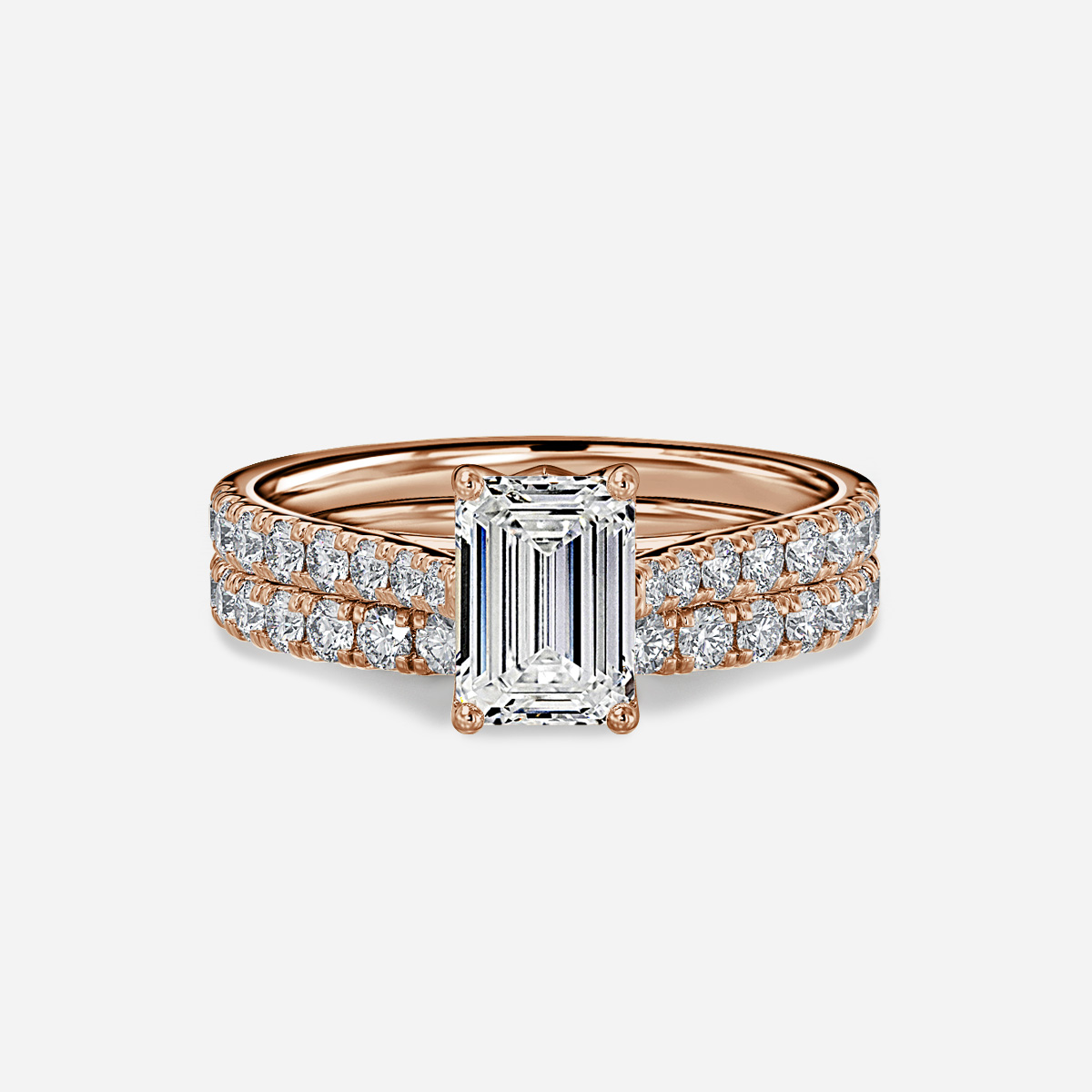 Aerin Pavé Band Bridal Set