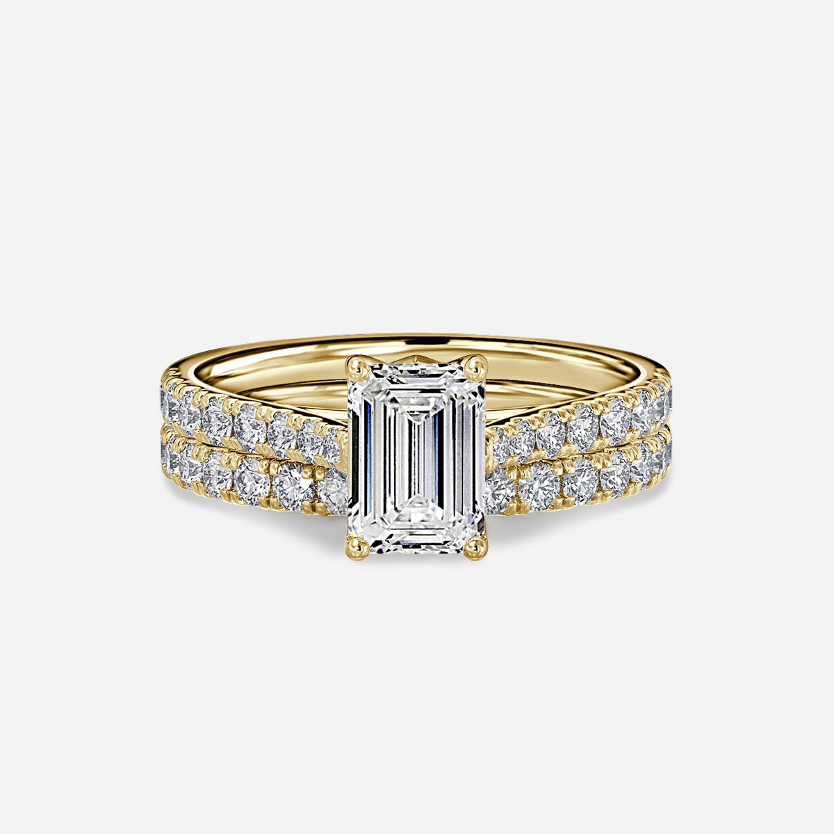 Aerin Pavé Band Bridal Set
