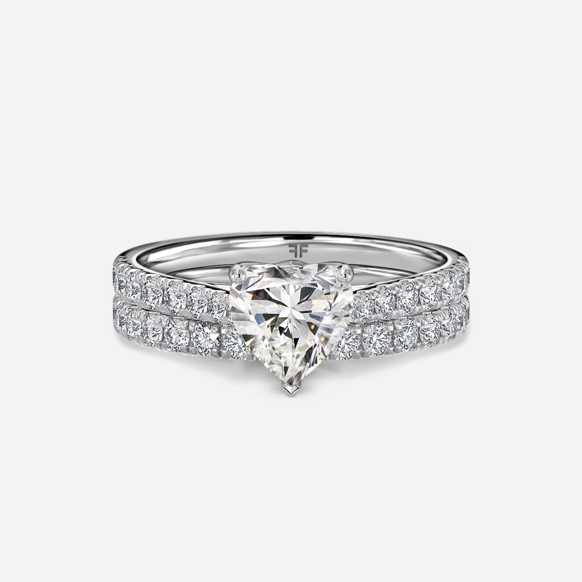Aerin Pavé Band Bridal Set