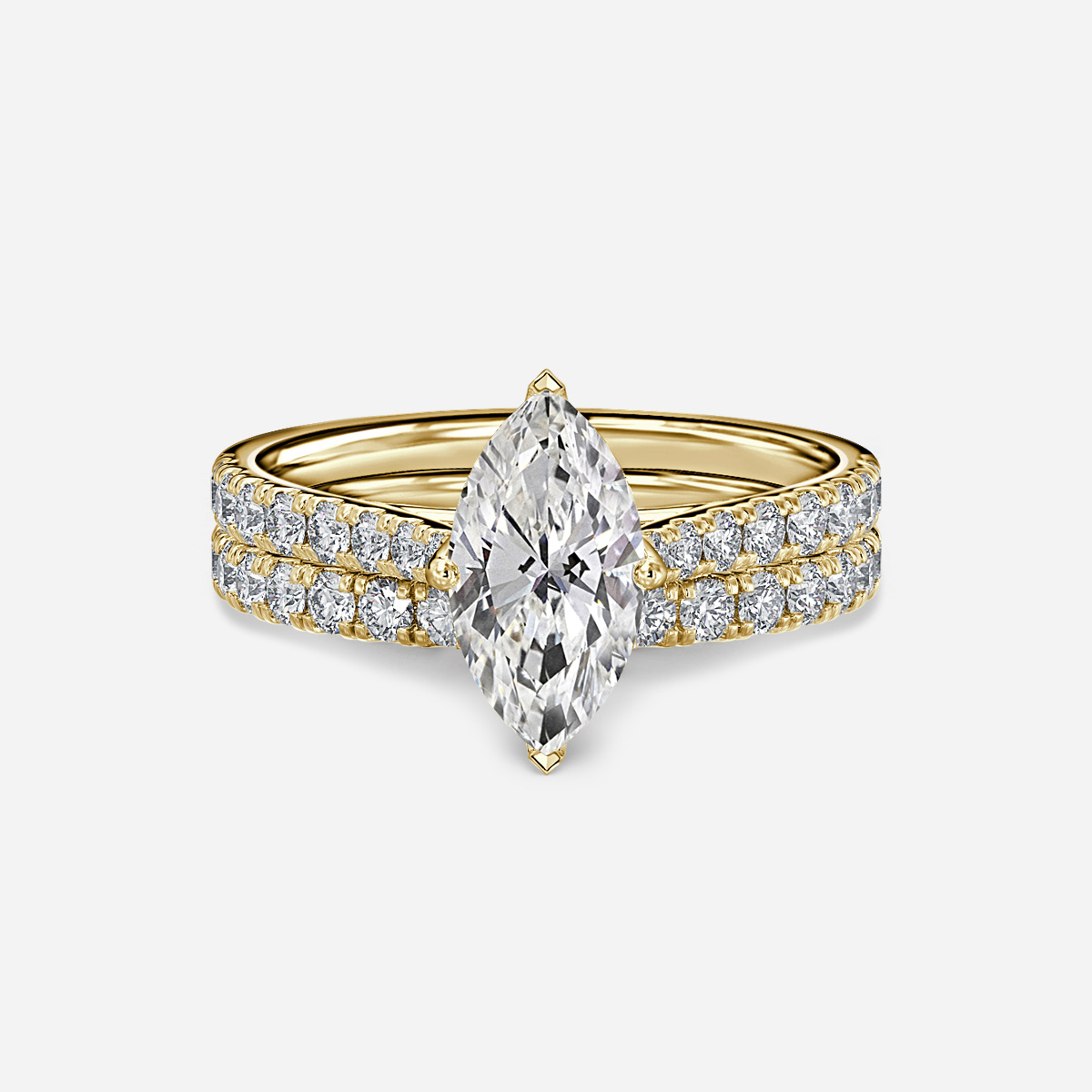 Aerin Pavé Band Bridal Set