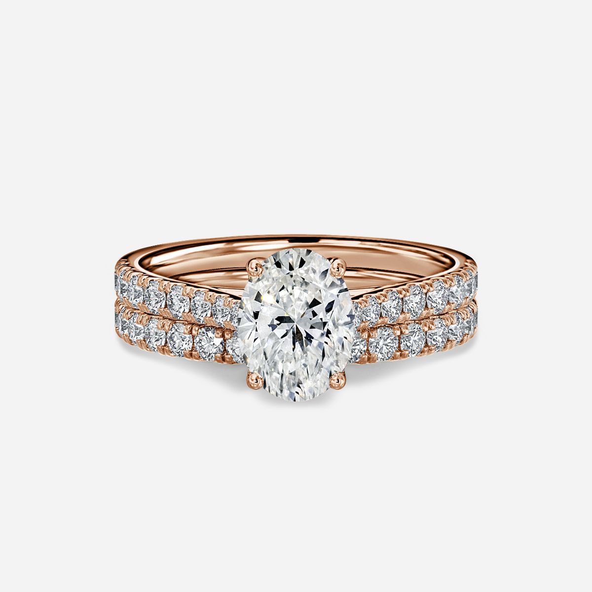 Aerin Pavé Band Bridal Set
