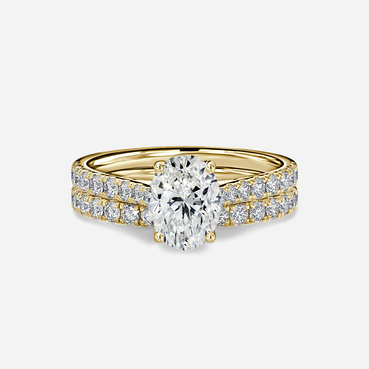 Aerin Pavé Band Bridal Set