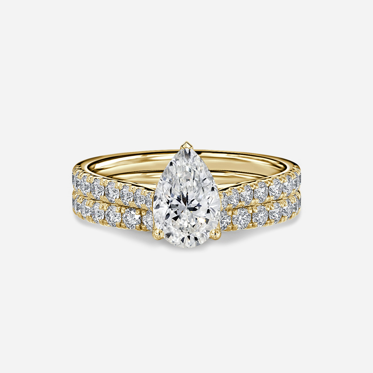 Aerin Pavé Band Bridal Set