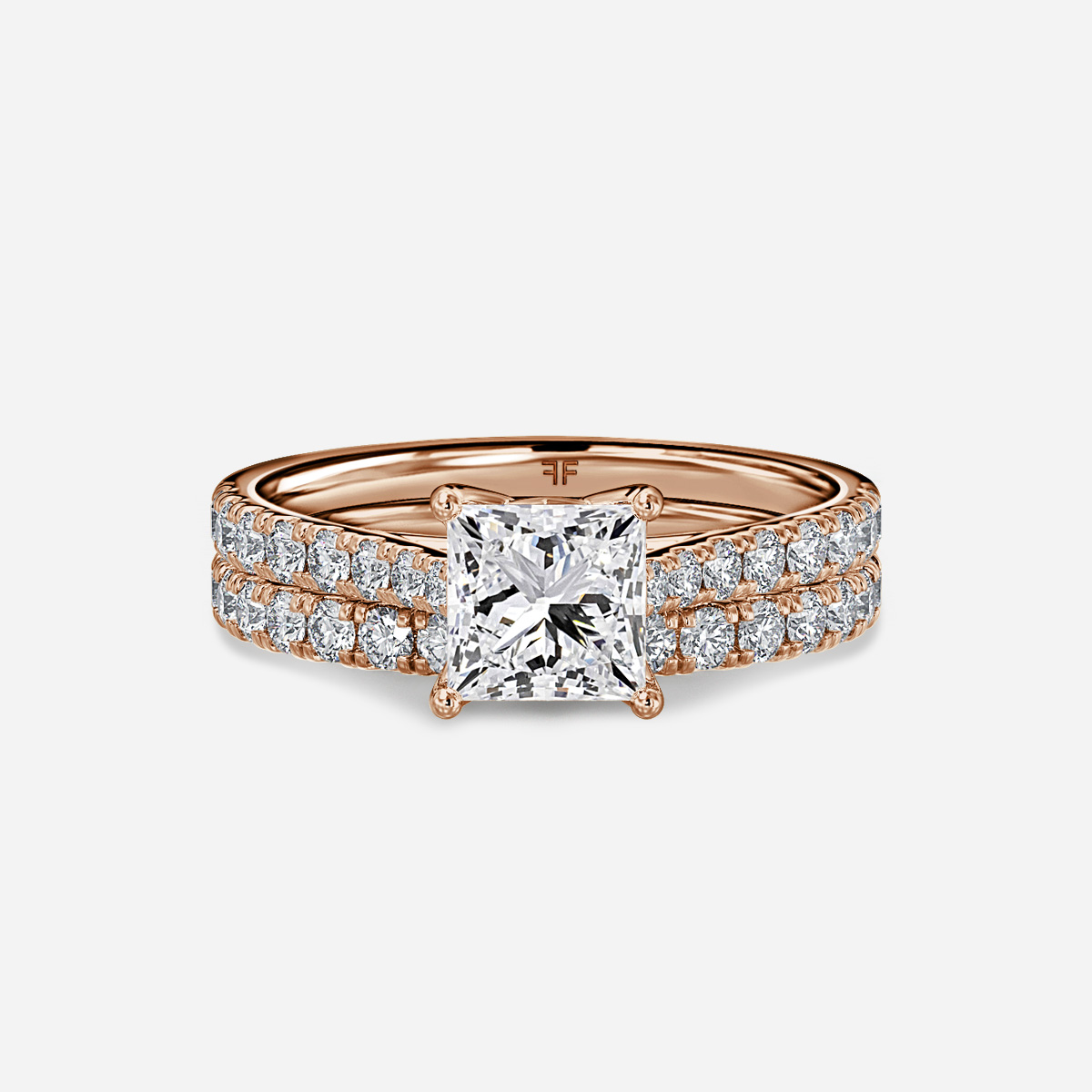 Aerin Pavé Band Bridal Set