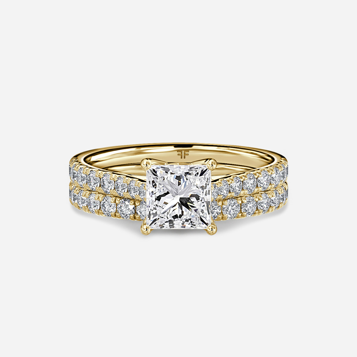Aerin Pavé Band Bridal Set