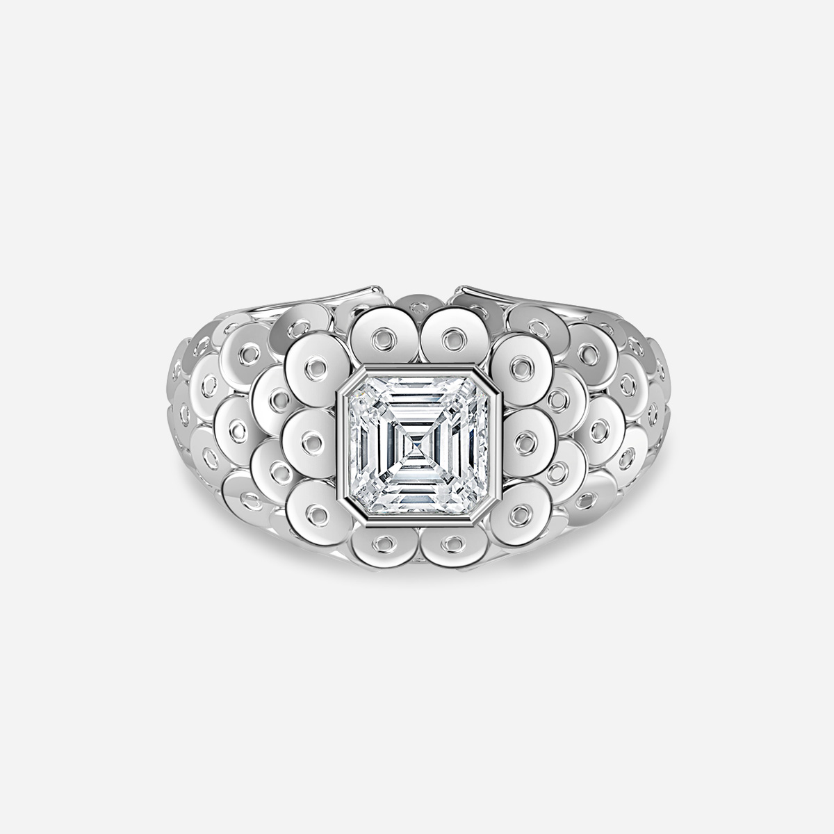 Dahlia Man's Ring
