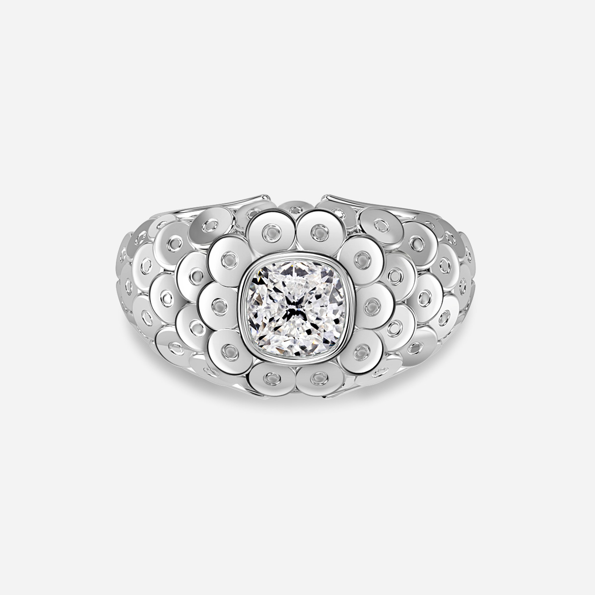 Dahlia Man's Ring