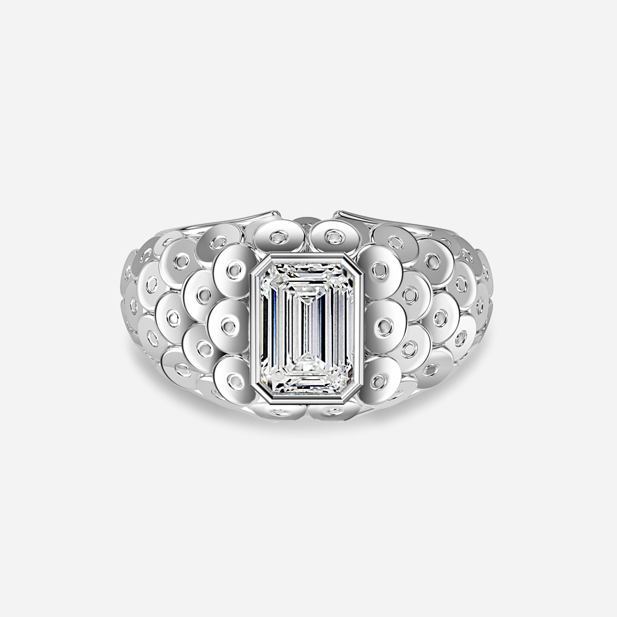 Dahlia Man's Ring