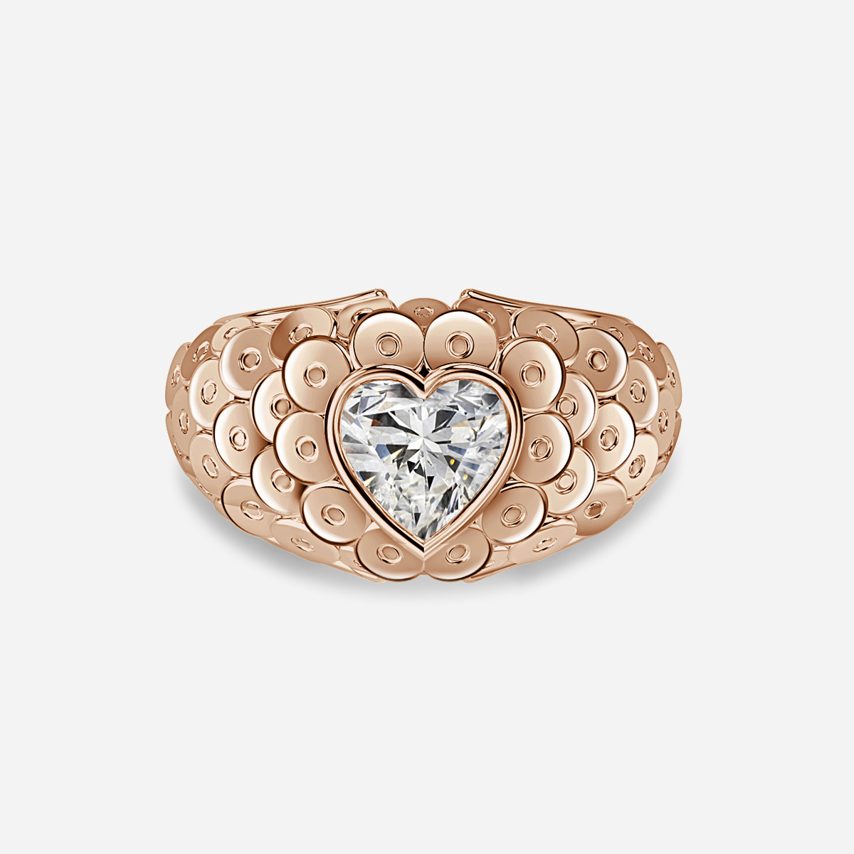 Dahlia Man's Ring