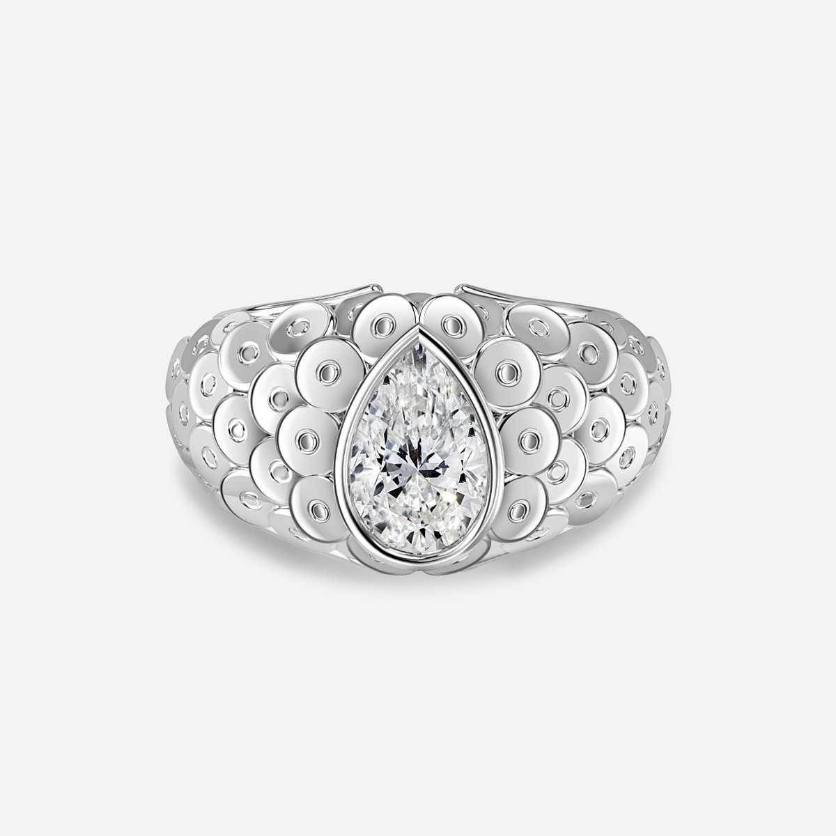 Dahlia Man's Ring