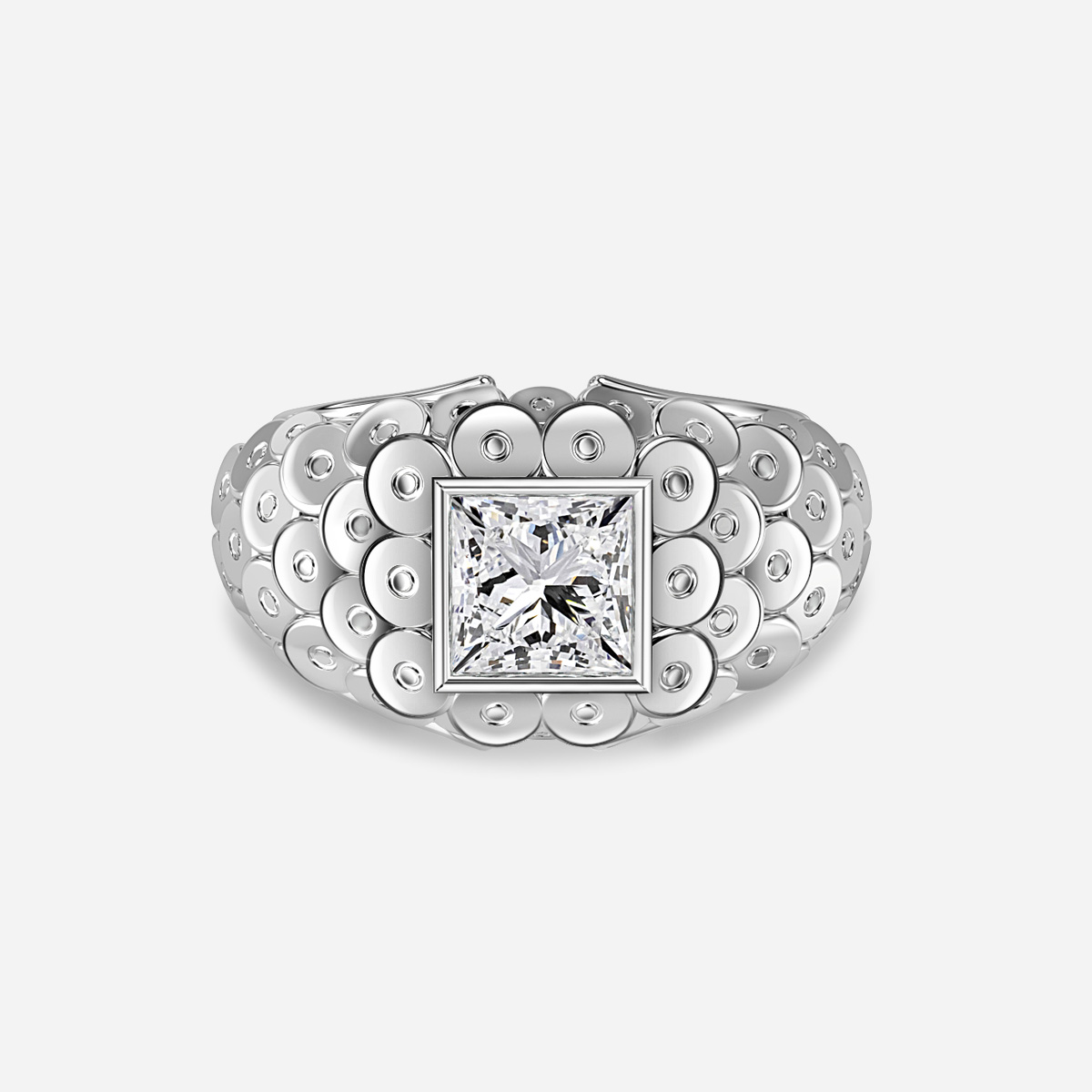 Dahlia Man's Ring