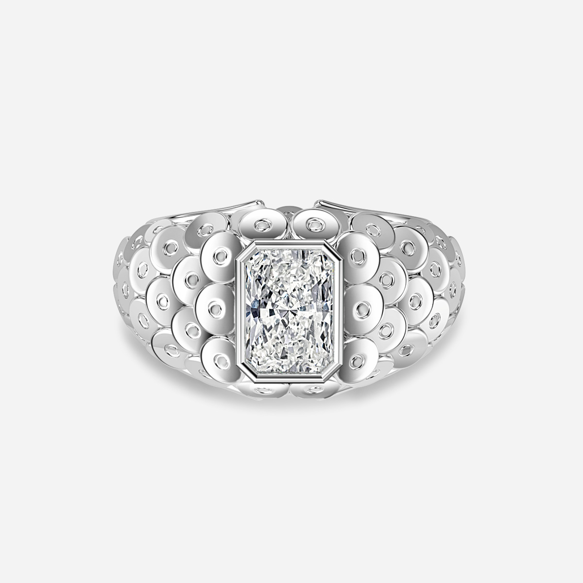 Dahlia Man's Ring