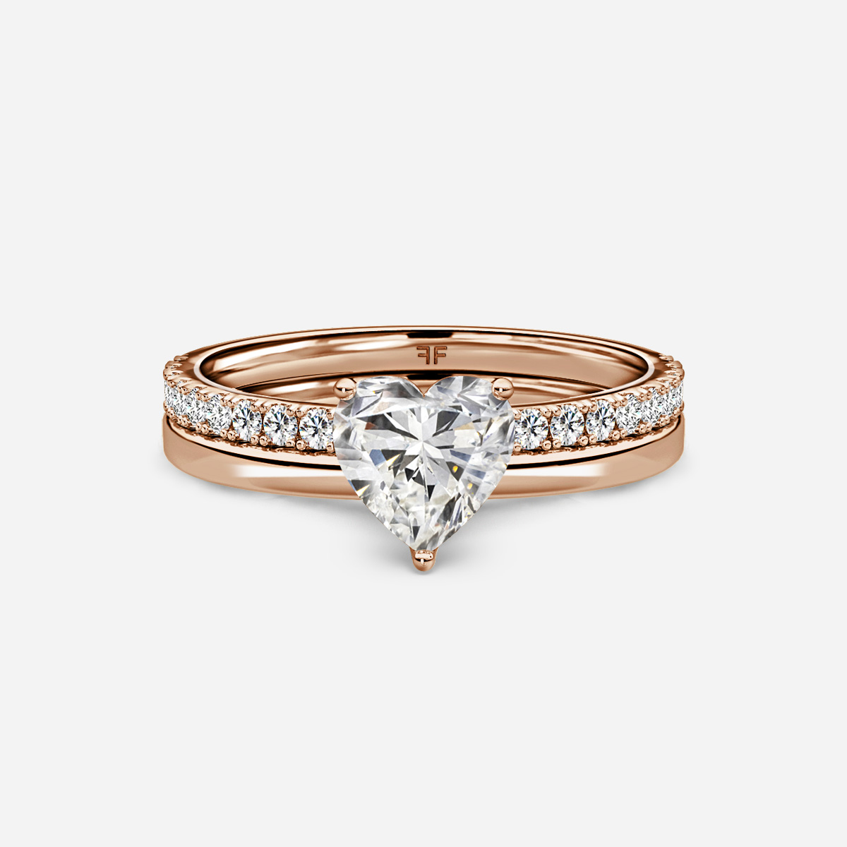 Jennifer Plain Band Bridal Set