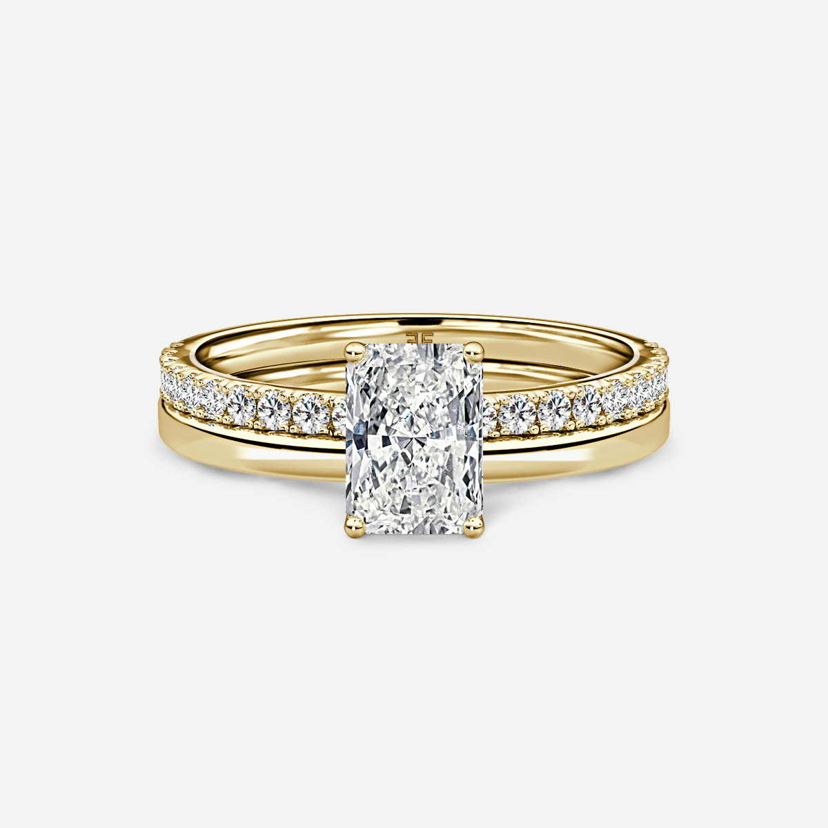 Jennifer Plain Band Bridal Set