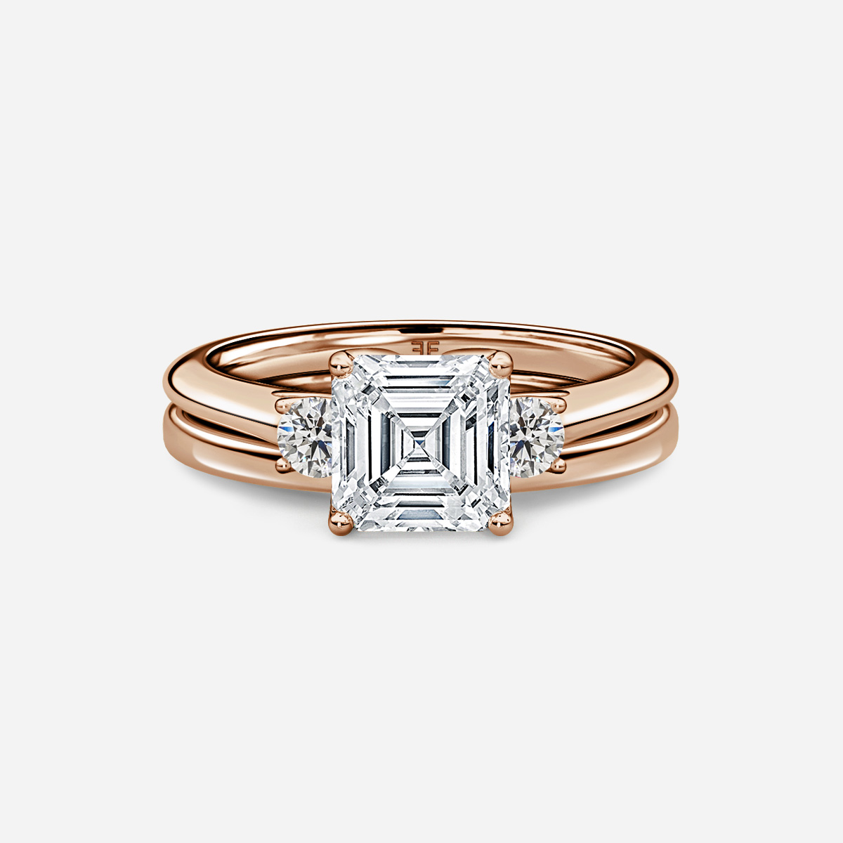 Rohini Plain Band Bridal Set