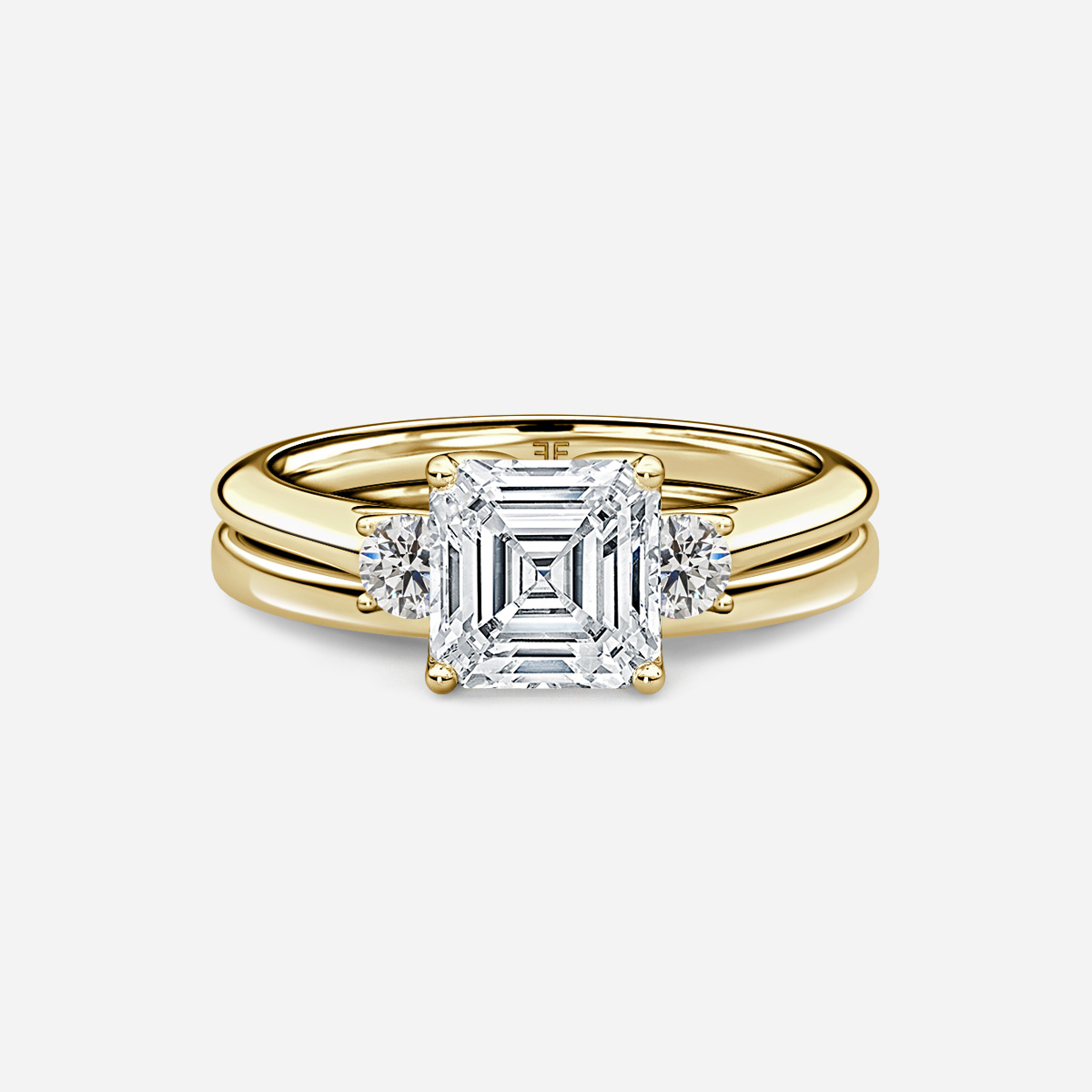 Rohini Plain Band Bridal Set