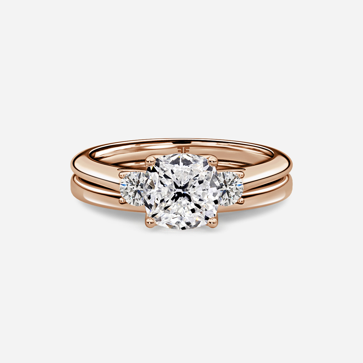 Rohini Plain Band Bridal Set