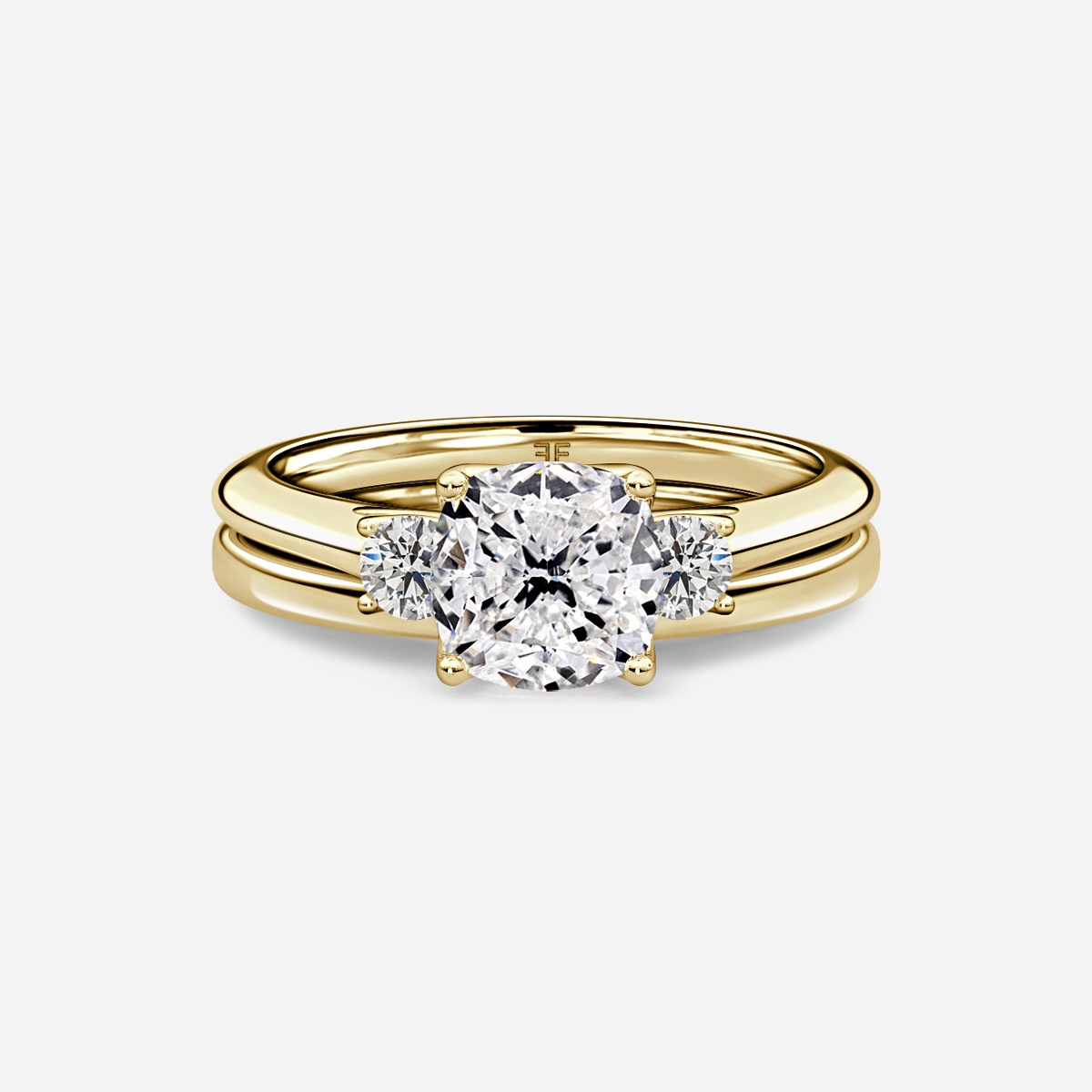 Rohini Plain Band Bridal Set