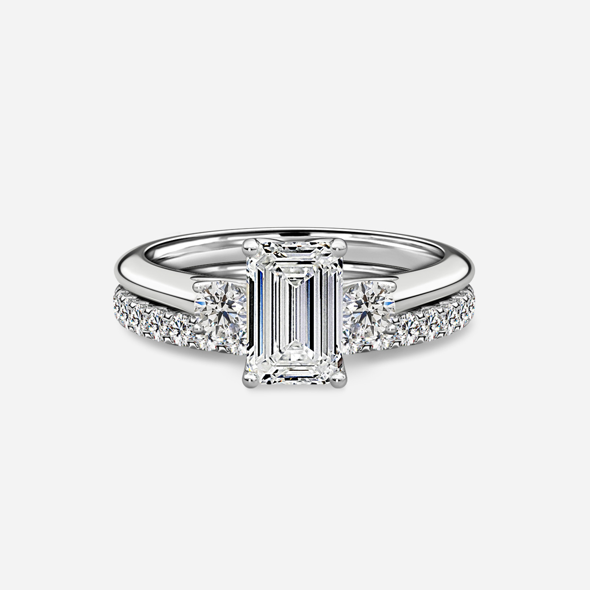 Rohini Pavé Band Bridal Set