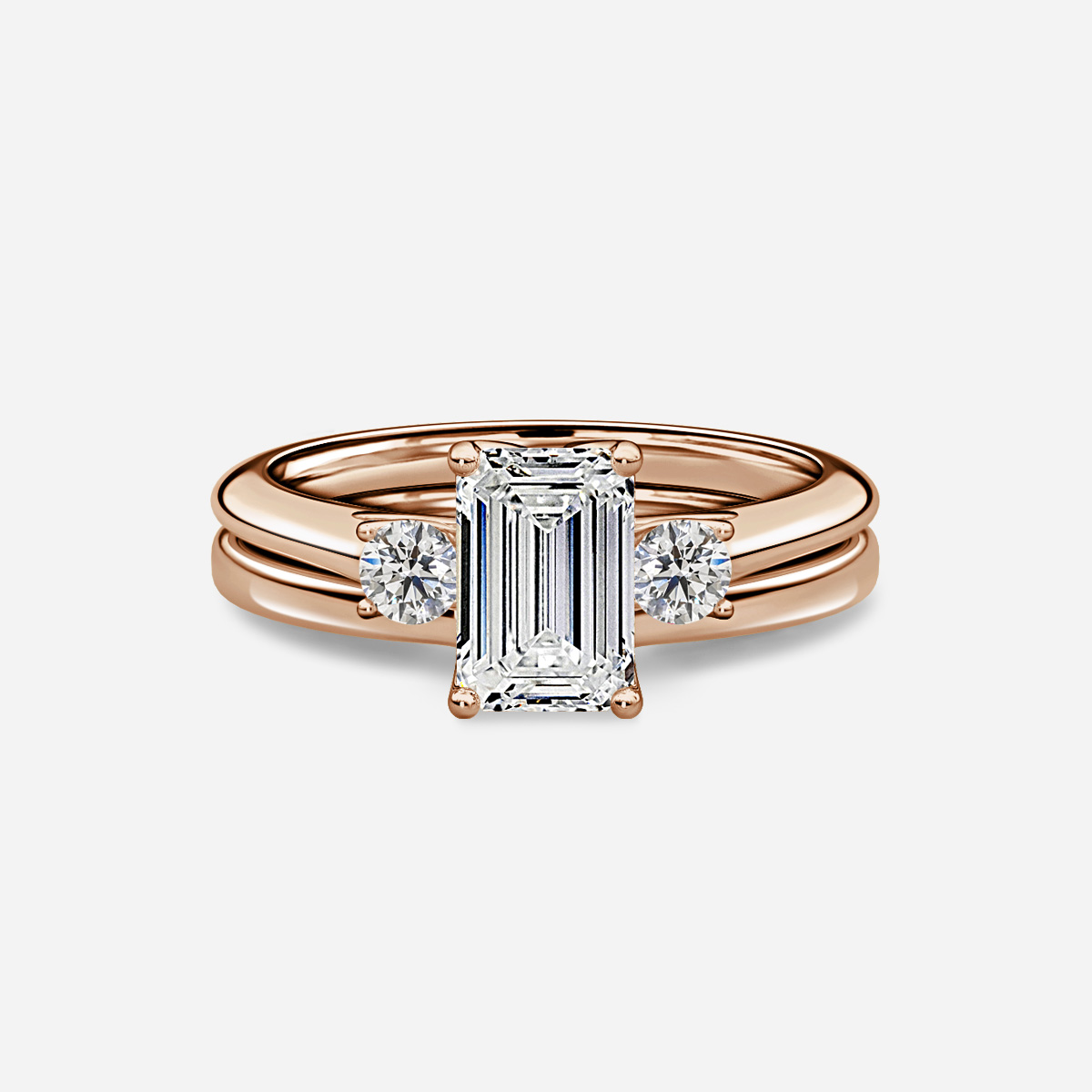 Rohini Plain Band Bridal Set