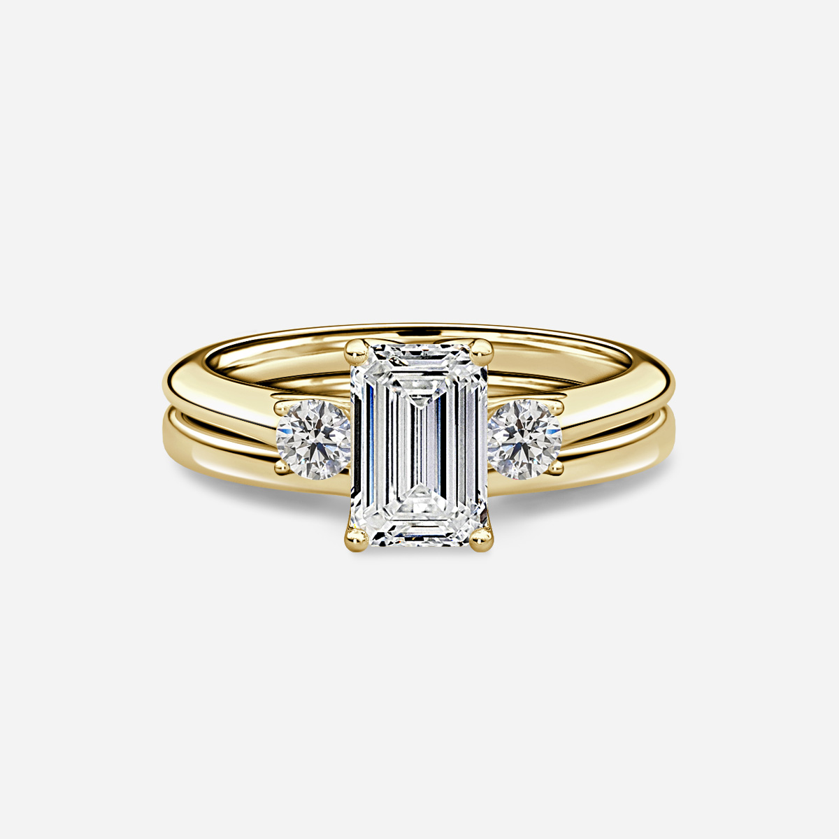 Rohini Plain Band Bridal Set