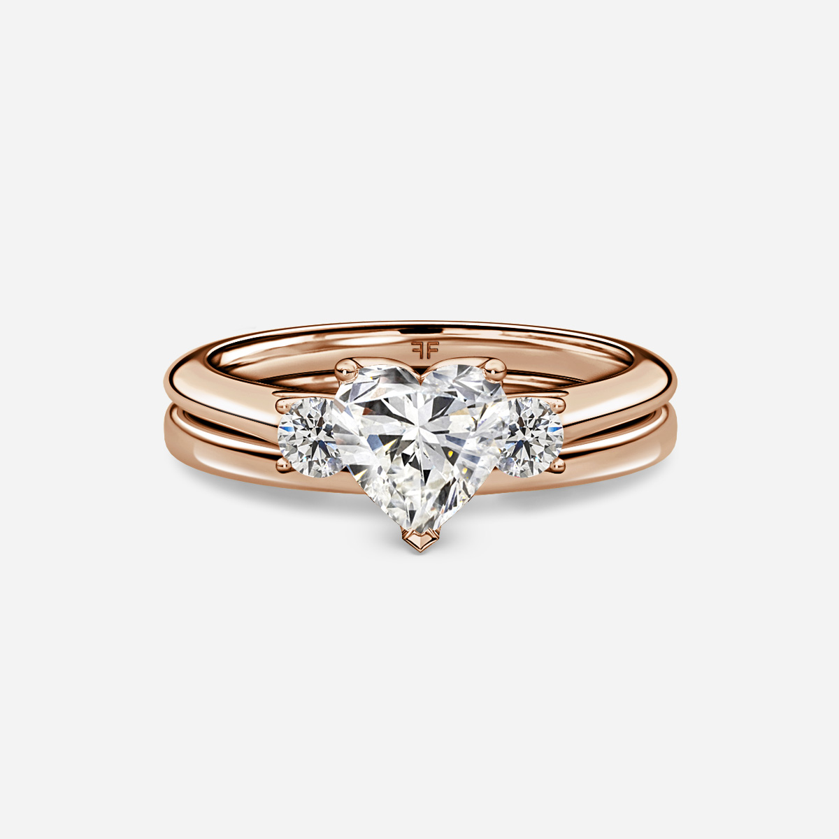 Rohini Plain Band Bridal Set