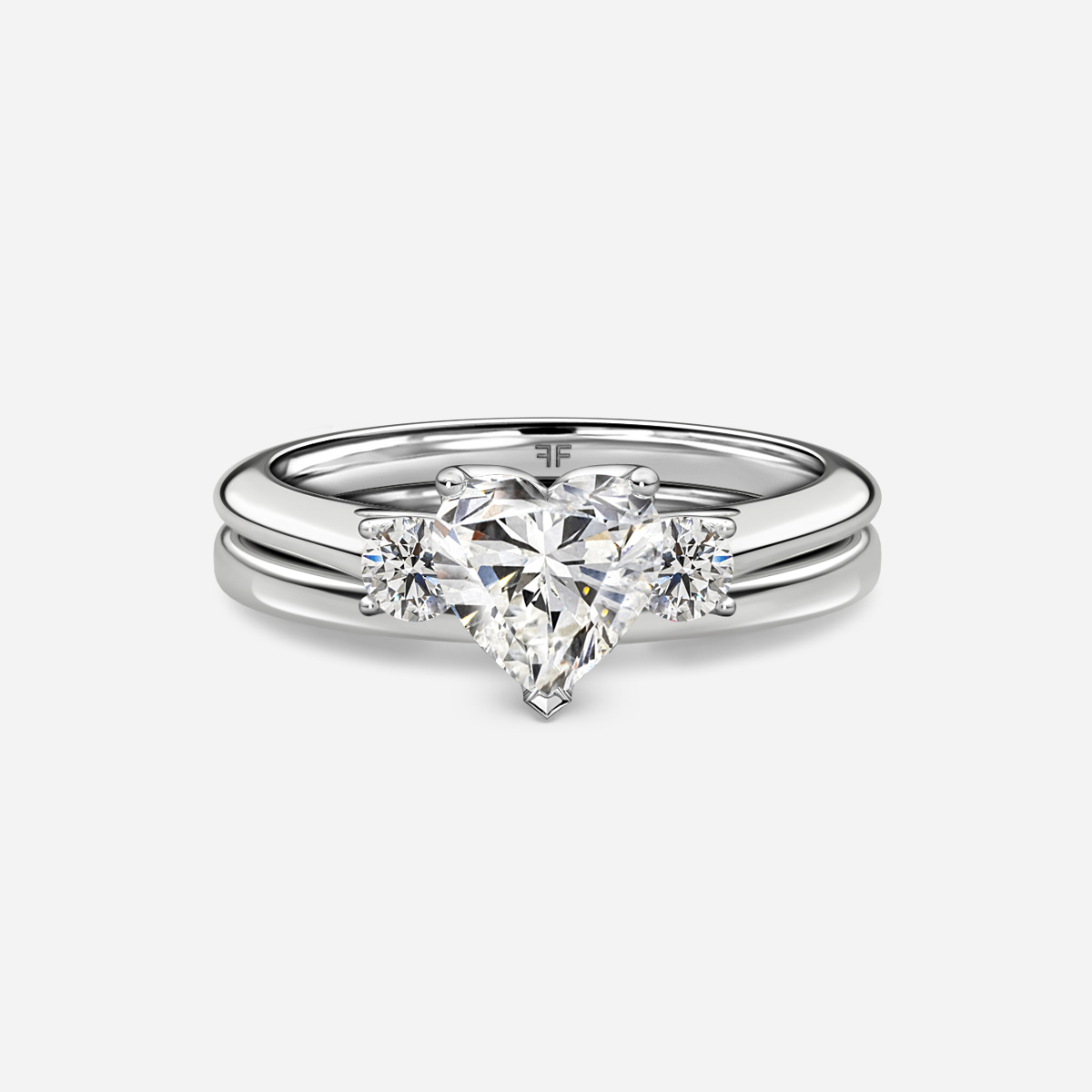 Rohini Plain Band Bridal Set