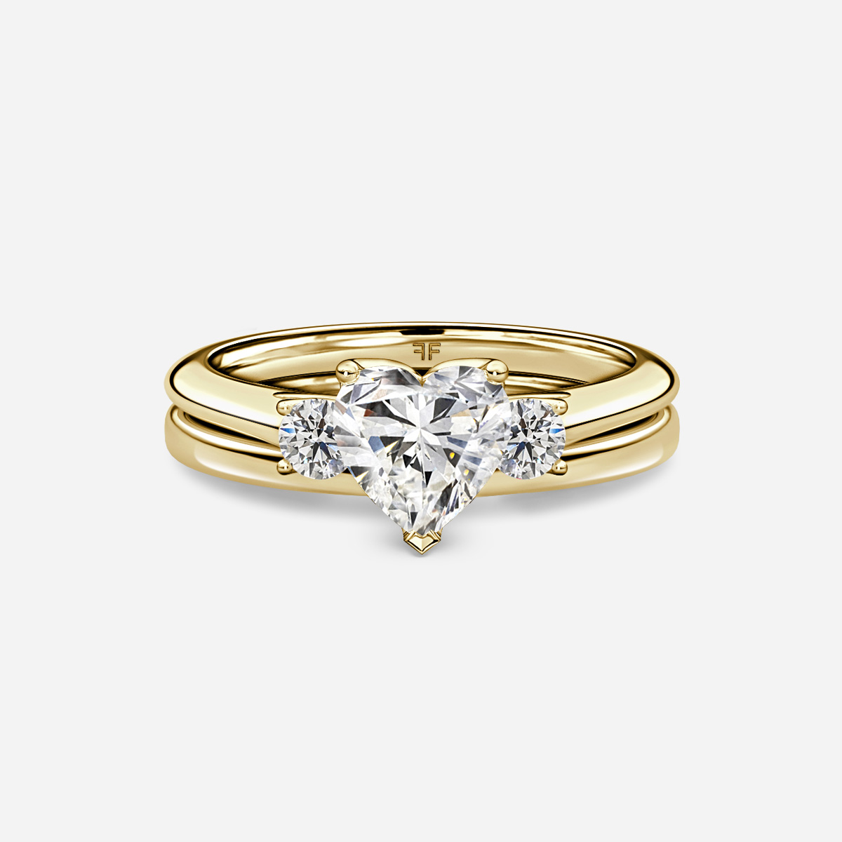 Rohini Plain Band Bridal Set