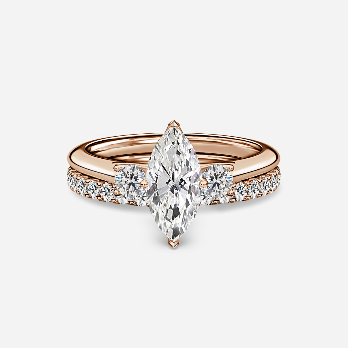 Rohini Pavé Band Bridal Set