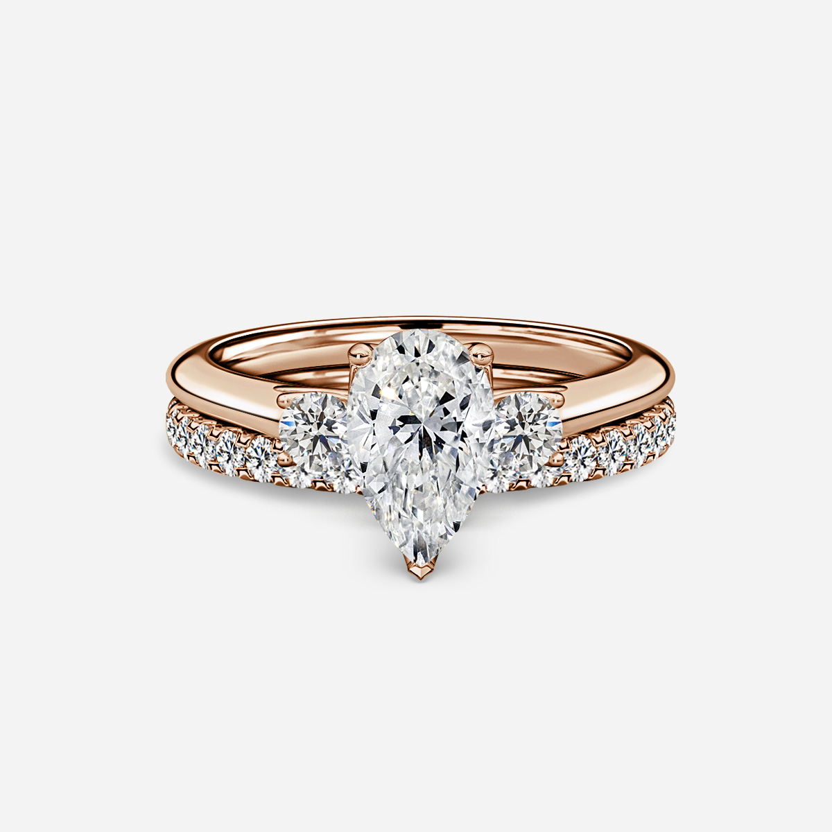 Rohini Pavé Band Bridal Set