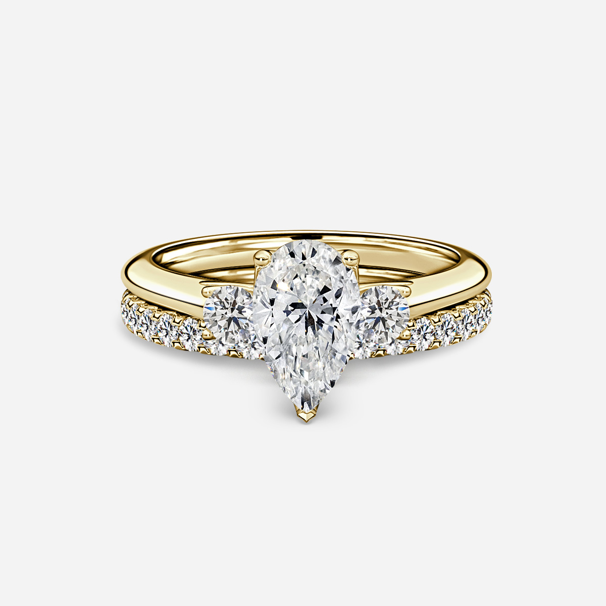 Rohini Pavé Band Bridal Set