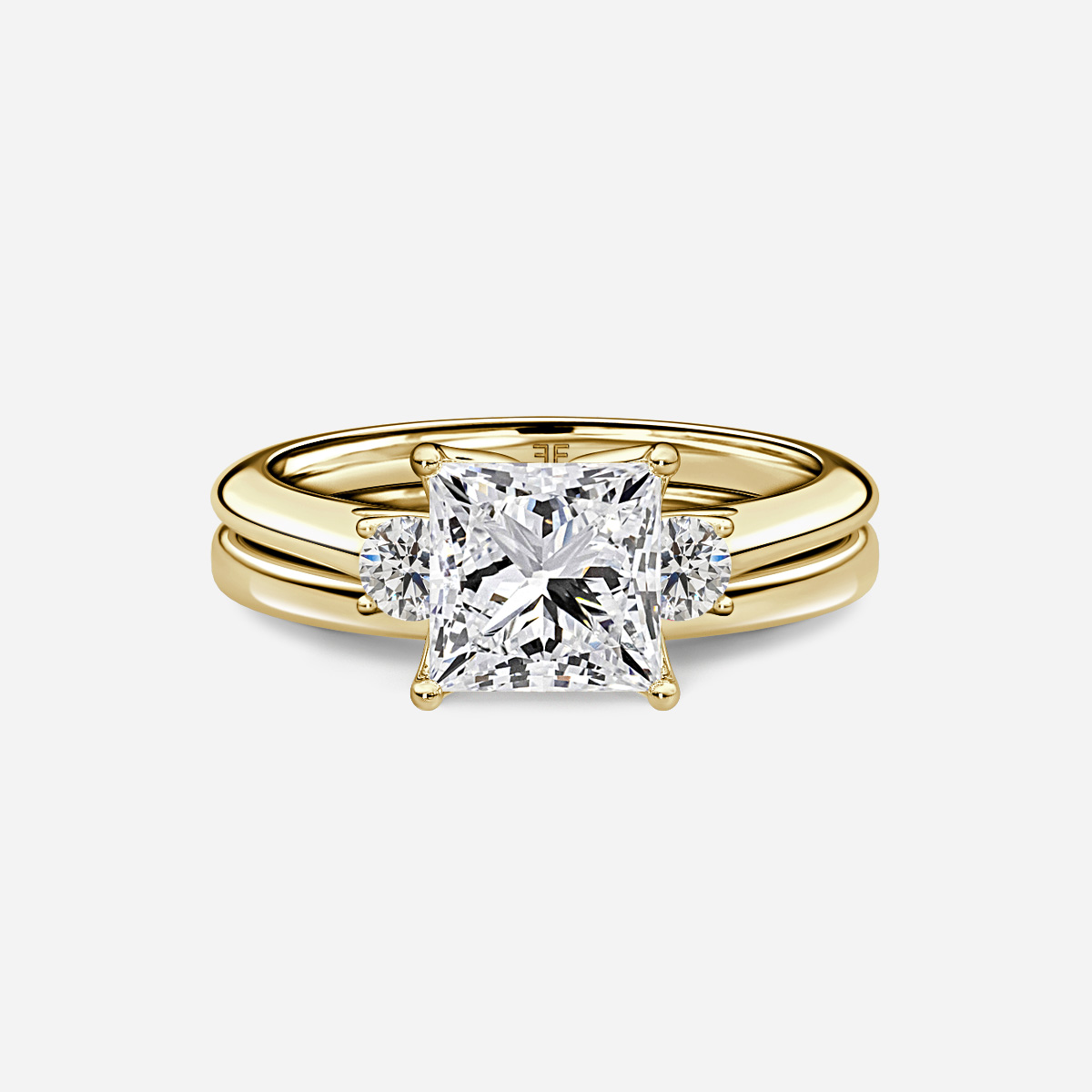 Rohini Plain Band Bridal Set