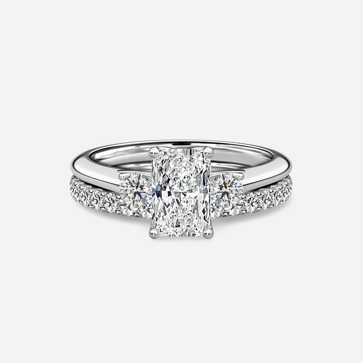 Rohini Pavé Band Bridal Set