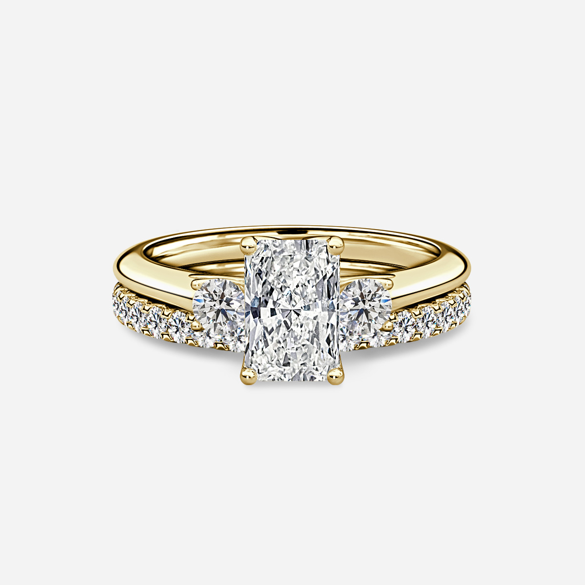 Rohini Pavé Band Bridal Set