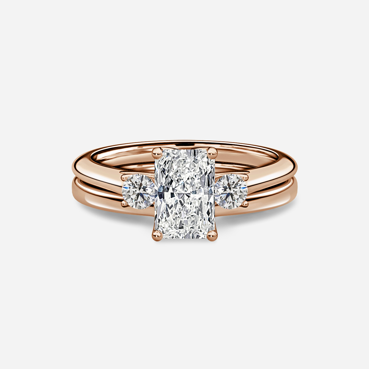 Rohini Plain Band Bridal Set