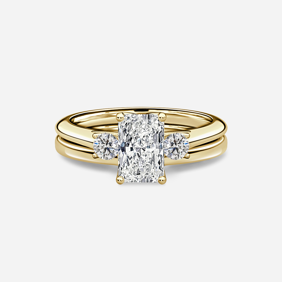 Rohini Plain Band Bridal Set