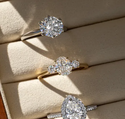 Classic diamond engagement rings from the top Manchester Jewellers
