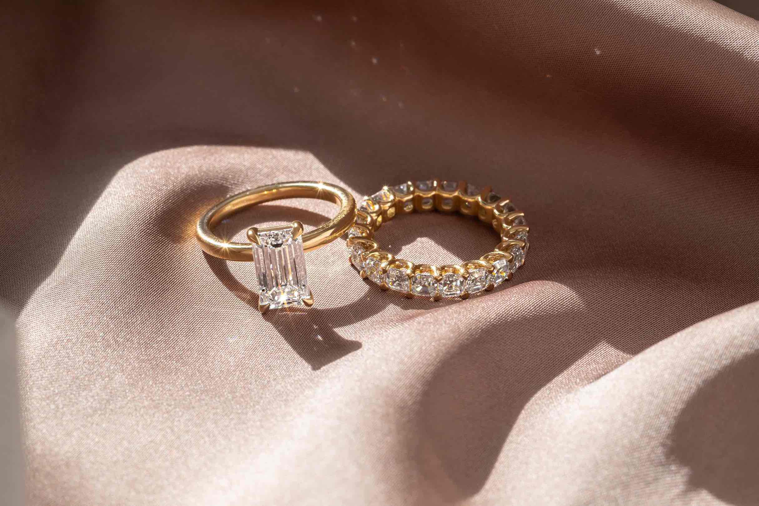 Diamond eternity ring