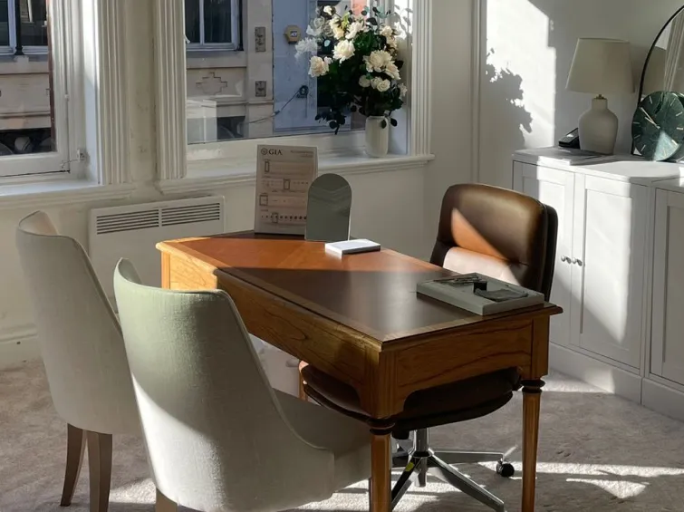 Inside Flawless Fine Jewellery store in Manchester