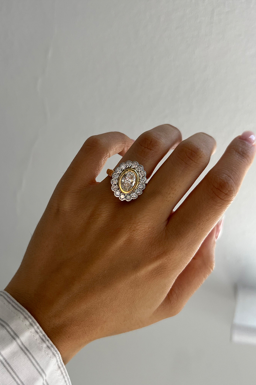 cluster engagement rings