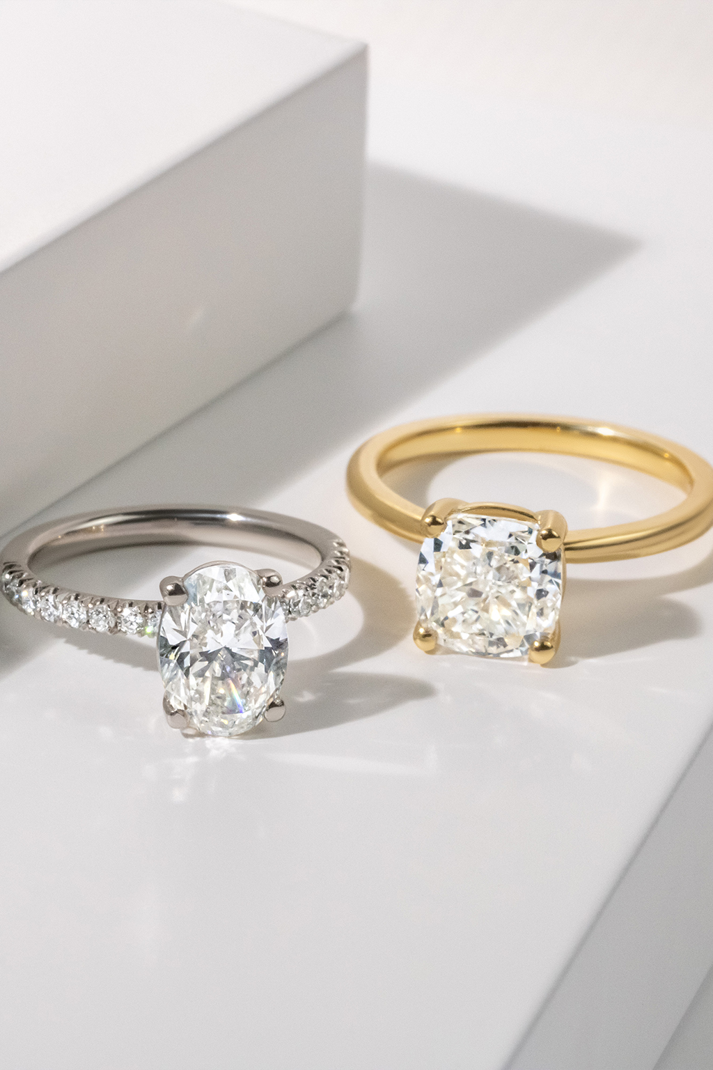 Dainty engagement rings