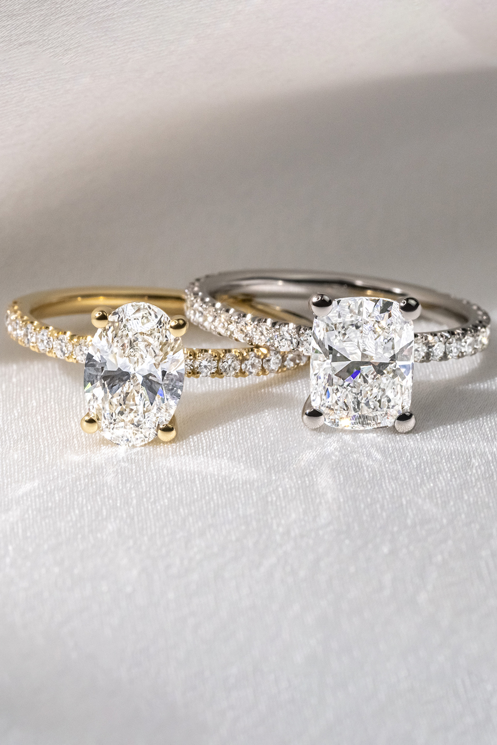 modern engagement rings