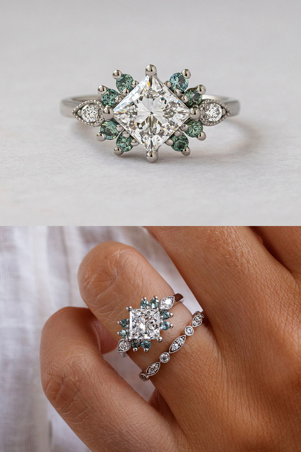 Princess Cut Engagement Rings