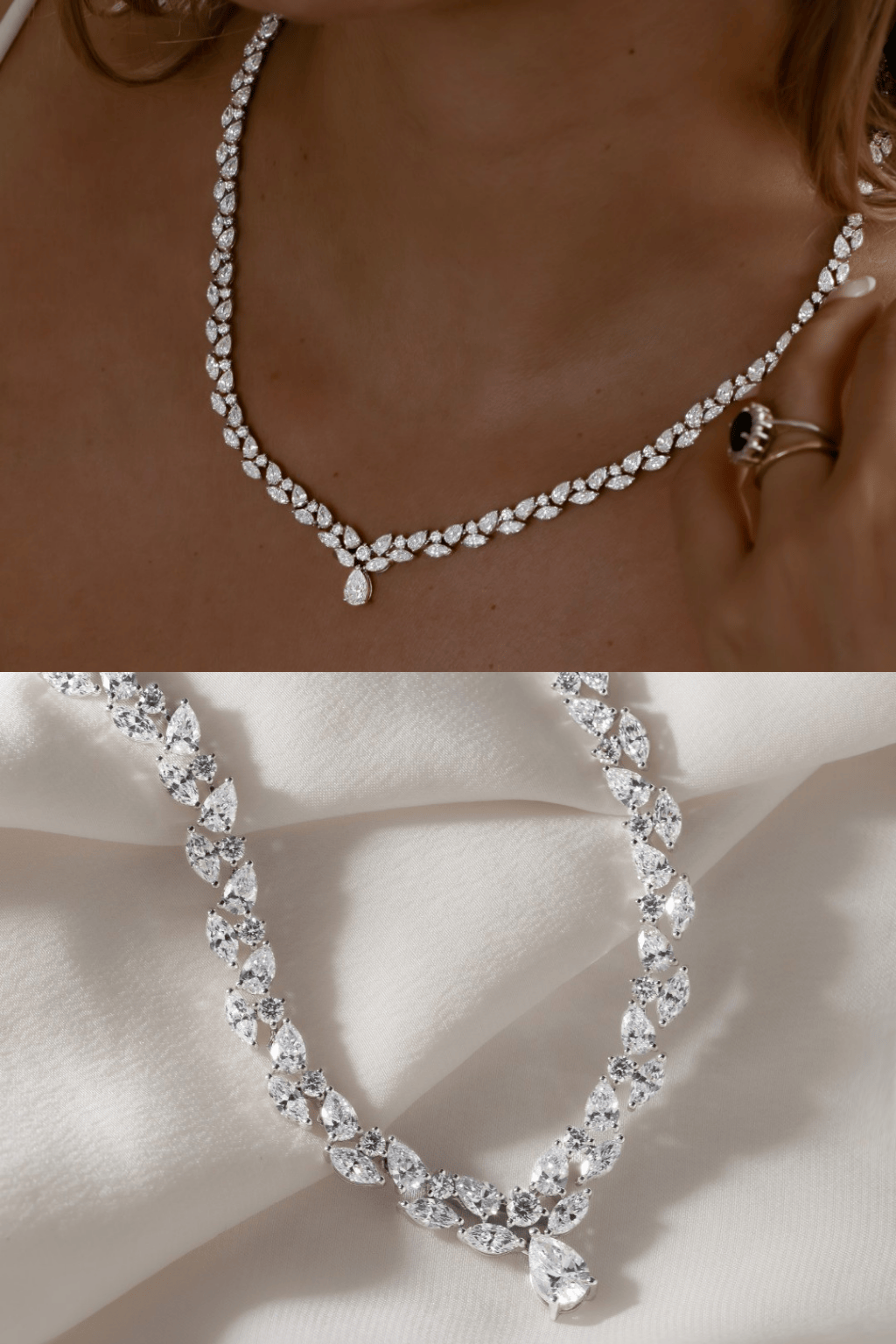 Lab Diamond Necklaces