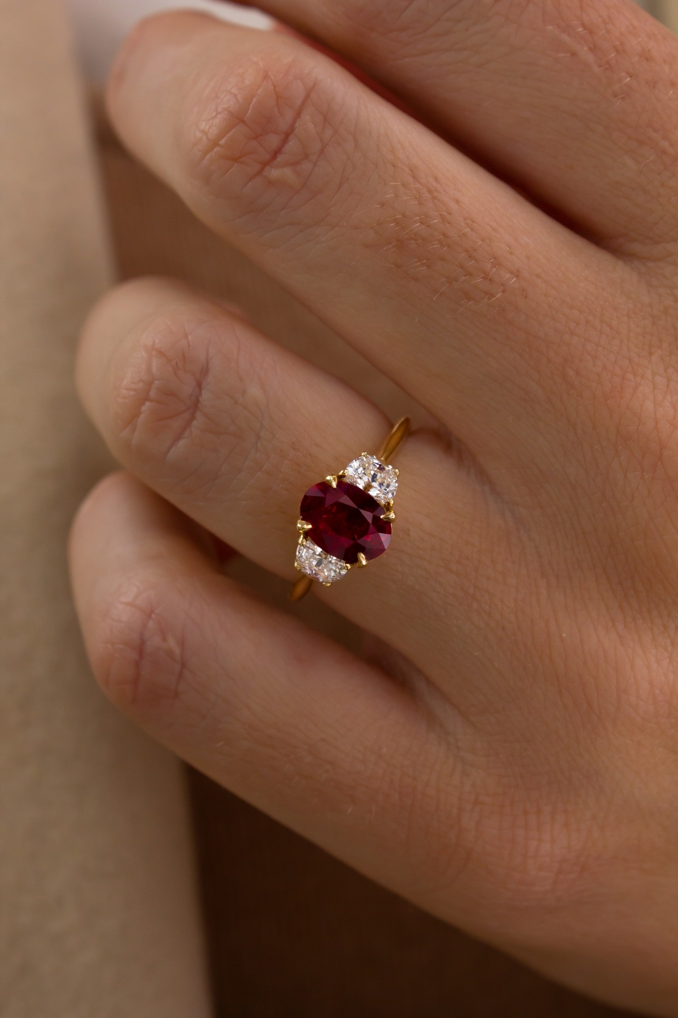 Ruby wedding rings