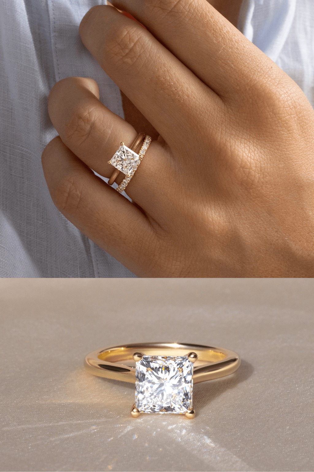 princess cut diamond ring