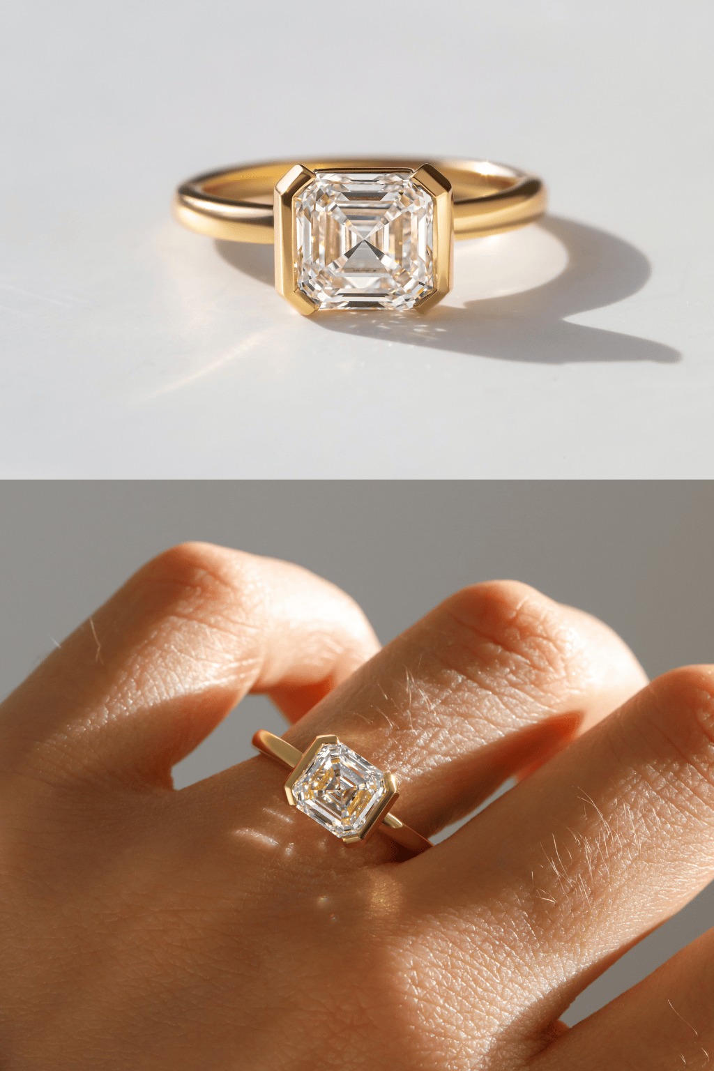 Asscher cut diamonds