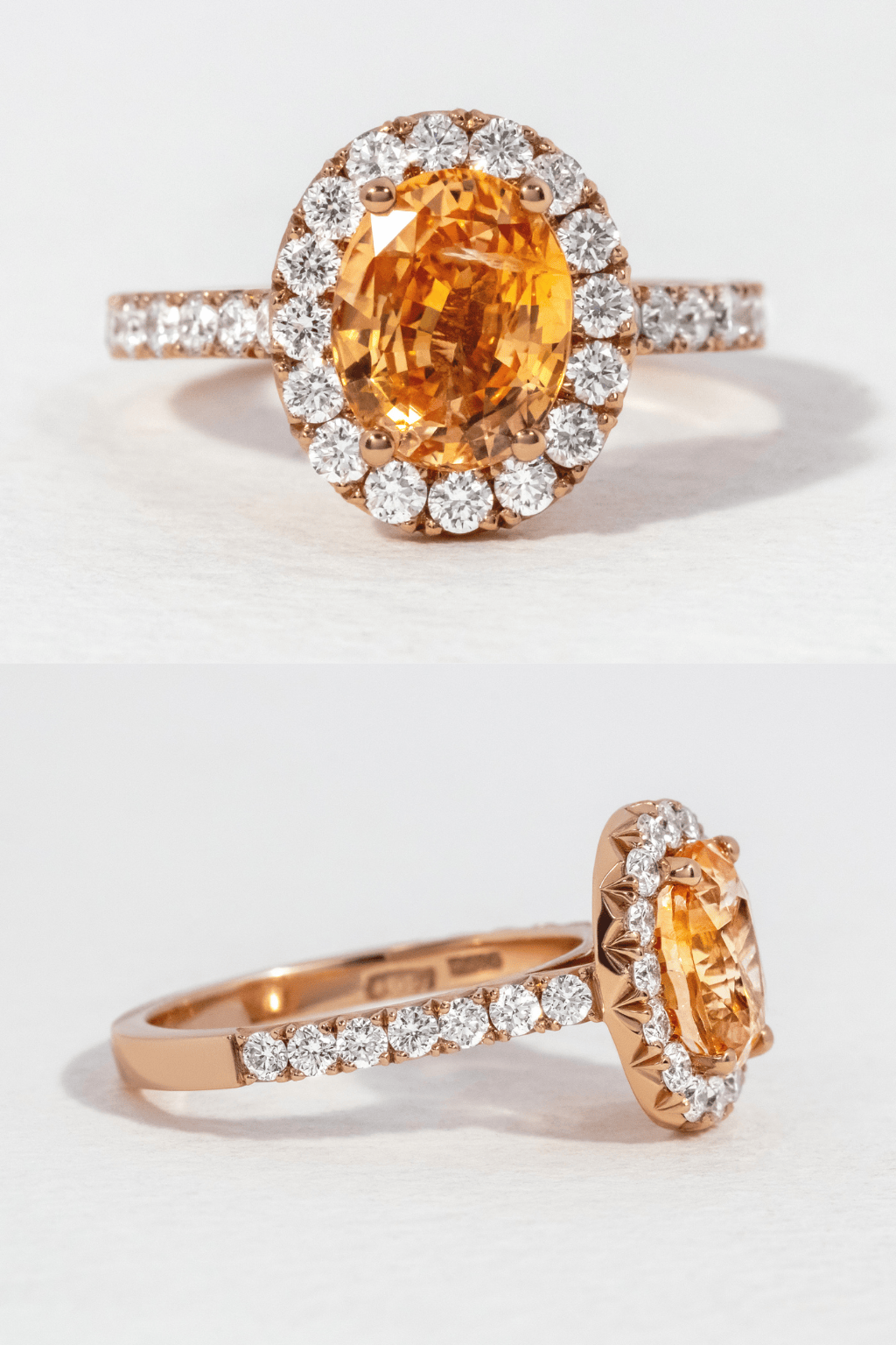 peach sapphire